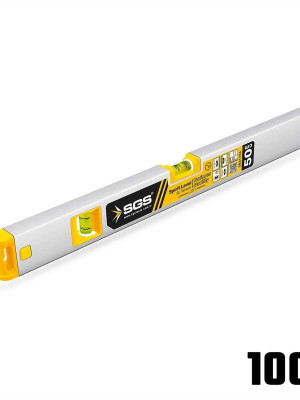 Sgs 1736 Alüminyum Mıknatıslı Su Terazisi 100 cm