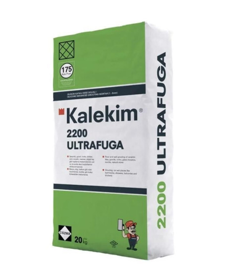 Kalekim Ultra Fuga 2280 Saten Gri 20 Kg