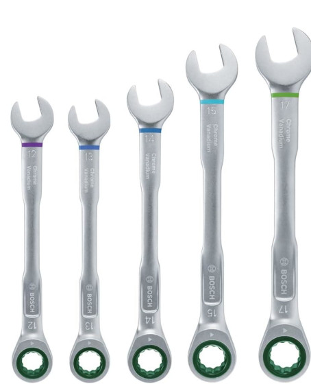Bosch 8 Parça Kombine Anahtar Seti Bosch 8 Parça Kombine Anahtar Seti