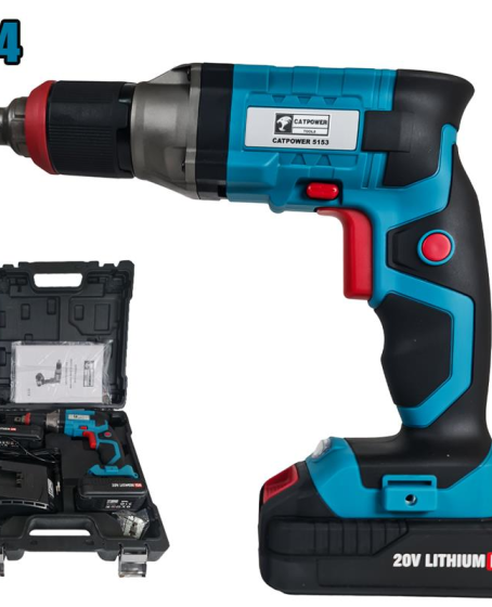 Cat Power 5153 Akülü Alçıpan Vidalama 20 Volt Cat Power 5153 Akülü Alçıpan Vidalama 20 Volt