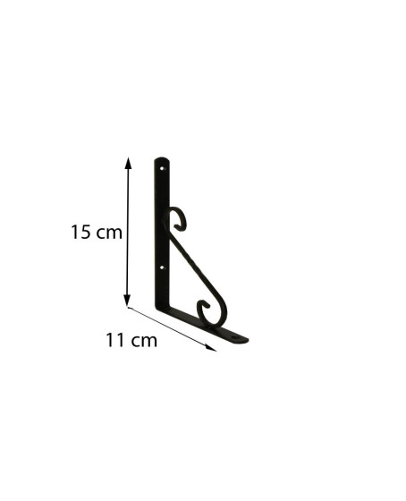 Ferforje Raf Altı No:1 Siyah