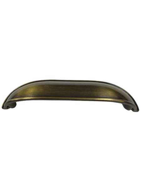 Midye 96 mm Antik Sarı Kulp