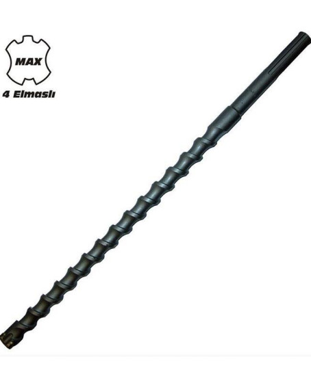 Todrill 50435 SDS Max 4 Elmaslı Matkap Uç 20X520 mm Todrill 50435 SDS Max 4 Elmaslı Matkap Uç 20X520 mm