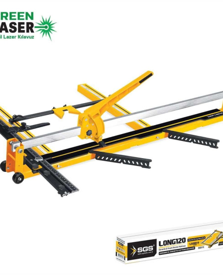 SGS 111 Long120 Seramik Granit Fayans Kesme Makinası 120 cm Lazerli