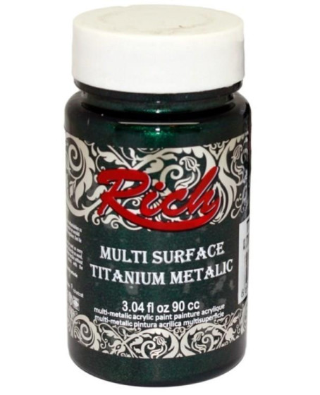 Rich Multi Surface Titanium 2554 Antik Yeşil Metalik 90 cc Rich Multi Surface Titanium 2554 Antik Yeşil Metalik 90 cc