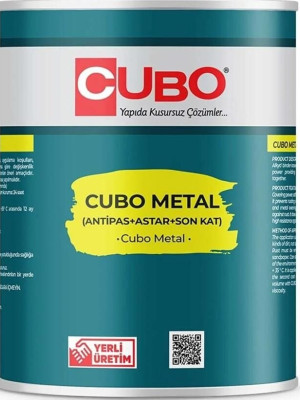Cubo Metal Pas Boyası Nefti Yeşil 2,5 Litre