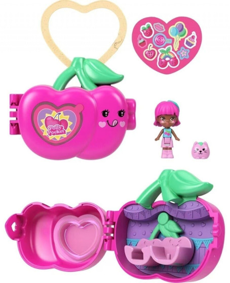 JKC86 Polly Pocket - Meyve Temalı Sürpriz Set
