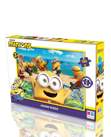 MO 714 MINIONS 100 PARÇA LİSANSLI PUZZLE - 1 Adet