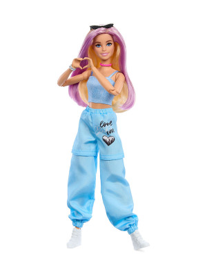 JNC61 Barbie DELUXE STYLE Fashion Build Up Doll and Accessories - 1 Adet