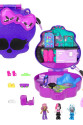 HVV58 Polly Pocket - Monster High Temalı Kompakt Oyun Seti - 1 Adet