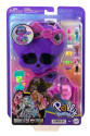 HVV58 Polly Pocket - Monster High Temalı Kompakt Oyun Seti - 1 Adet