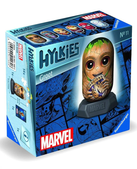 011606 Hylkies Marvel - Groot 54 parça Puzzle - No:11 - Ravensburger