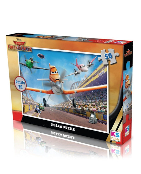 PL709 KS Planes / 50 Parça Puzzle