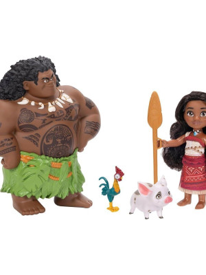 JKP 237556 Disney Moana - 15 cm Maui & Moana ve Arkadaşları Set JKP 237556 Disney Moana - 15 cm Maui & Moana ve Arkadaşları Set