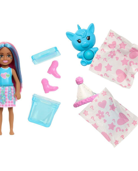 JCN89 Barbie Chelsea POP Reveal Milkshake Serisi