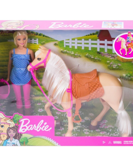 FXH13 Barbie ve Güzel Atı Oyun Seti FXH13 Barbie ve Güzel Atı Oyun Seti