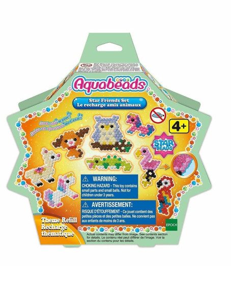 31602 AquaBeads Star Bead Arkadaşlar Seti / Yedek boncuk paketi / Epoch / +4 yaş