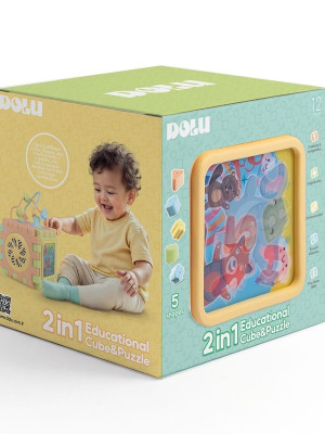 5292 OYUNCAK EDUCATIONAL CUBE PUZZLE