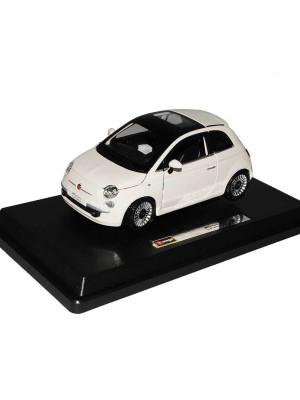 22106 Burago 1:24 Fiat 500 2007 Model Araba