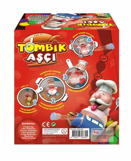 930335 Tomy Tombik Aşçı 6-99 yaş 930335 Tomy Tombik Aşçı 6-99 yaş