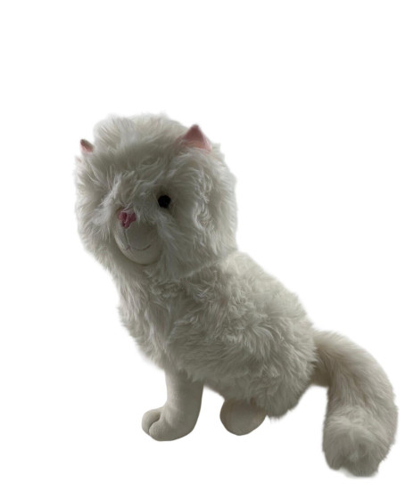 5124 PUFFY OTURAN BEYAZ KEDİ 5124 PUFFY OTURAN BEYAZ KEDİ