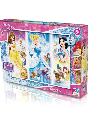 PR709 Prenses 50 Parça Puzzle -KS Puzzle