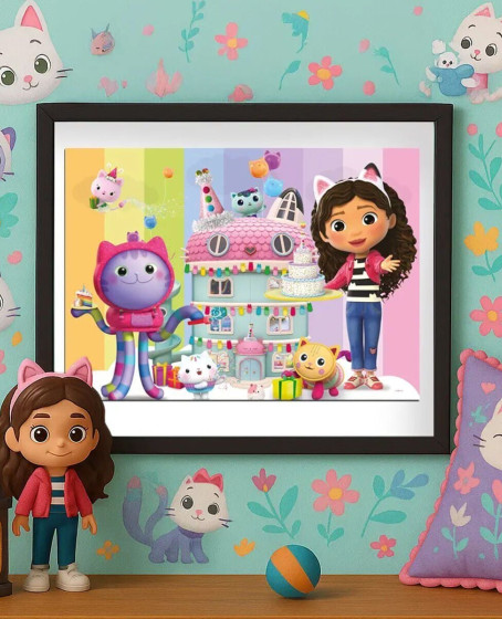 GB 709 GABBYS DOLLHOUSE PUZZLE 50 PRÇ GB 709 GABBYS DOLLHOUSE PUZZLE 50 PRÇ