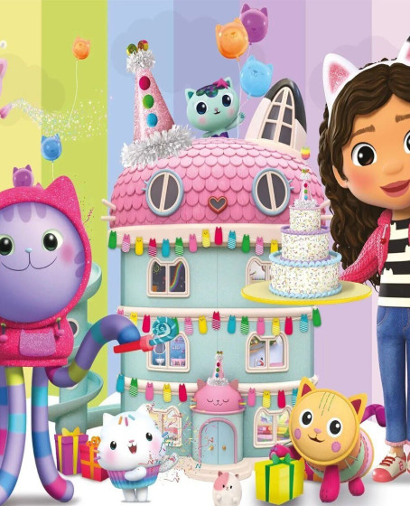 GB 709 GABBYS DOLLHOUSE PUZZLE 50 PRÇ GB 709 GABBYS DOLLHOUSE PUZZLE 50 PRÇ