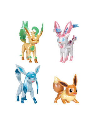 POK PKW4224 Pokemon Select Seri Eevee Evolution 4lü Figür Paketi
