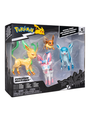 POK PKW4224 Pokemon Select Seri Eevee Evolution 4lü Figür Paketi