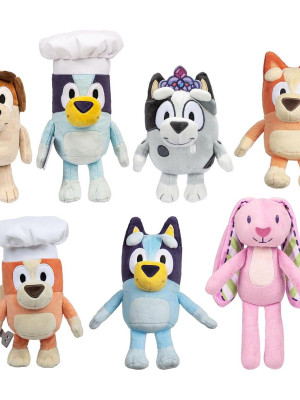 BLUEY/18094 BLUEY PELUŞ FİGÜR 16-23 CM ASORTİ(Belirtilen fiyat, tekli satış için adet fiyatıdır.)