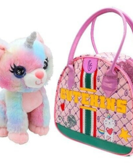 50455 SUN-FNV-CUTEKINS PELUŞ CATICORN POSH TAŞIMA ÇANTALI - 1 Adet