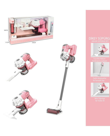 LS8803C Dikey Elektrik Süpürgesi Pembe LS8803C Dikey Elektrik Süpürgesi Pembe