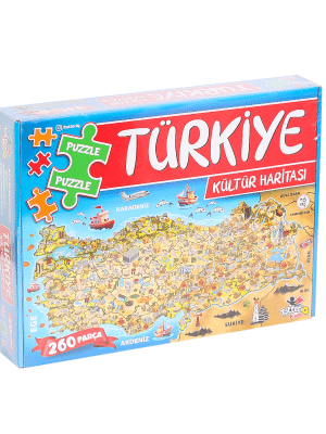 7213 Türkiye Kültür Haritası Puzzle -Totteriq