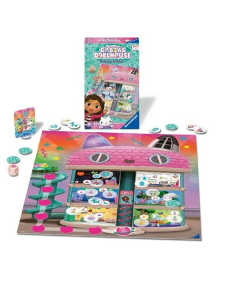 248100 Ravensburger - Gabbys Dollhouse - Seyahat Boy Kutu Oyunu