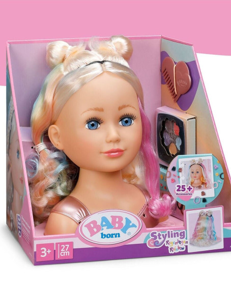 839379 Baby Born Gökkuşağı Saç Tasarım Seti - 1 Adet 839379 Baby Born Gökkuşağı Saç Tasarım Seti - 1 Adet