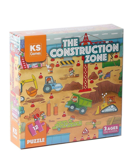 PRS 32704 The Construction Pre School Puzzle -KS Puzzle