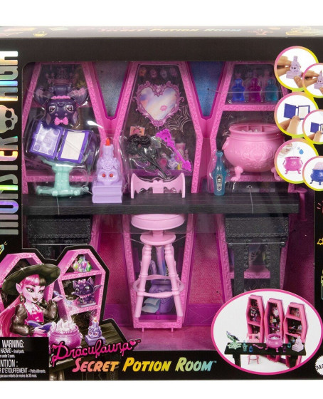 JBF15 Monster High Draculaura'nın Gizemli İksirler Odası - 1 Adet JBF15 Monster High Draculaura'nın Gizemli İksirler Odası - 1 Adet