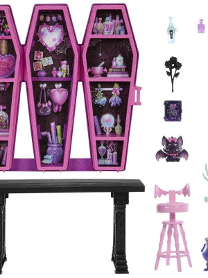 JBF15 Monster High Draculaura'nın Gizemli İksirler Odası - 1 Adet