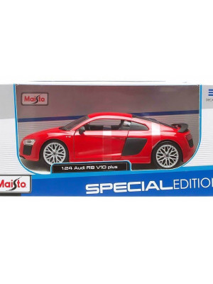 MAY31513 1:24 Maisto Audi R8 V10 Plus Model Araba -Necotoys