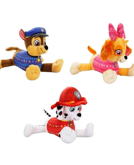50864 SUN-HTI-SBR-PELUŞ PAW PATROL CHRISTMAS LYING 50CM PAW 3A