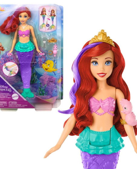 HPD43 Disney Prensesi Ariel Yüzen ve Renk Değiştiren Küçük Deniz Kızı HPD43 Disney Prensesi Ariel Yüzen ve Renk Değiştiren Küçük Deniz Kızı