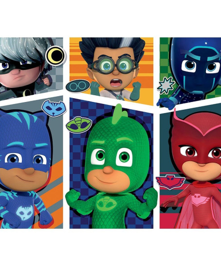 PJM113 KS PJ Masks / 200 Parça Puzzle