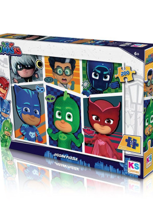 PJM113 KS PJ Masks / 200 Parça Puzzle