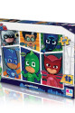 PJM113 KS PJ Masks / 200 Parça Puzzle
