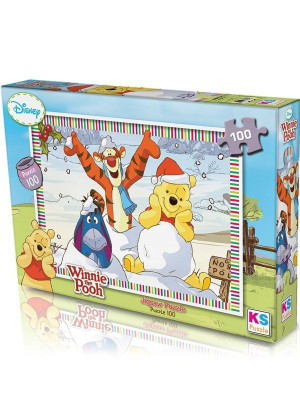WN714 KS, Winnie The Pooh, 100 Parça Puzzle WN714 KS, Winnie The Pooh, 100 Parça Puzzle
