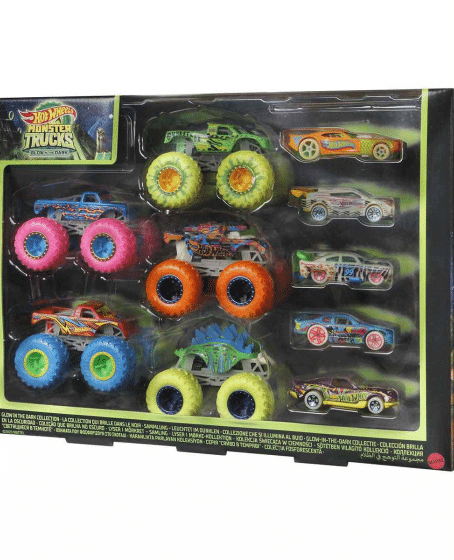 HCB57 Monster Trucks Karanlıkta Parlayan Araçlar, Hot Wheels Monster Trucks - Mattel HCB57 Monster Trucks Karanlıkta Parlayan Araçlar, Hot Wheels Monster Trucks - Mattel