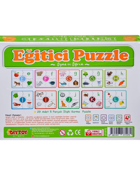 7197 ÇARK PUZZLE ALFABE