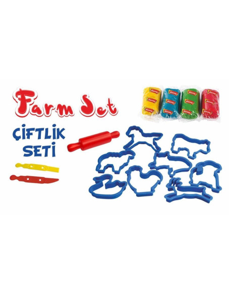 ERN-588 HEROES ORTA KUTULU ÇİFTLİK OYUN HAMURU SETİ ERN-588 HEROES ORTA KUTULU ÇİFTLİK OYUN HAMURU SETİ