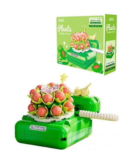 JK2718 JAKİ ÇİÇEKLİ TELEFON 189 PARÇA BLOCK OYUNCAK JK2718 JAKİ ÇİÇEKLİ TELEFON 189 PARÇA BLOCK OYUNCAK